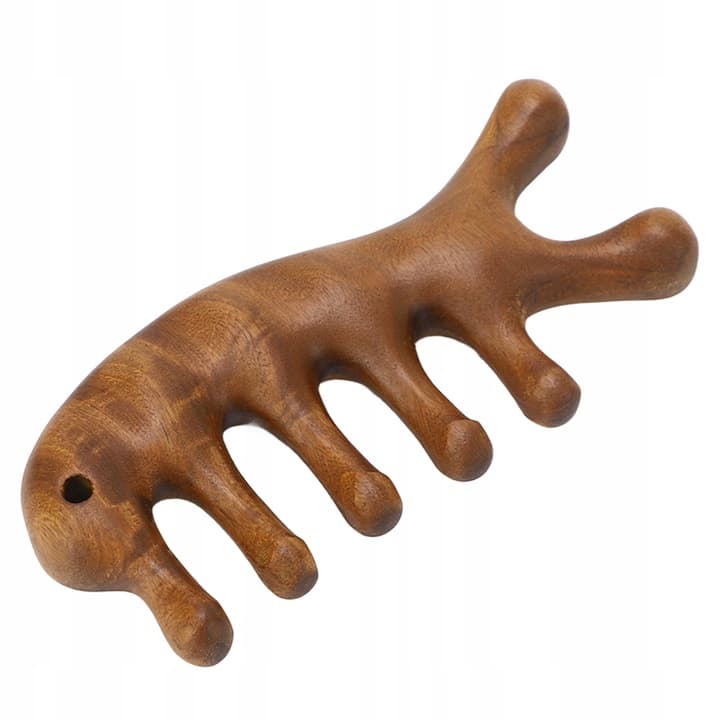 Masażer Auri - naturalny masażer do skóry głowy i twarzy